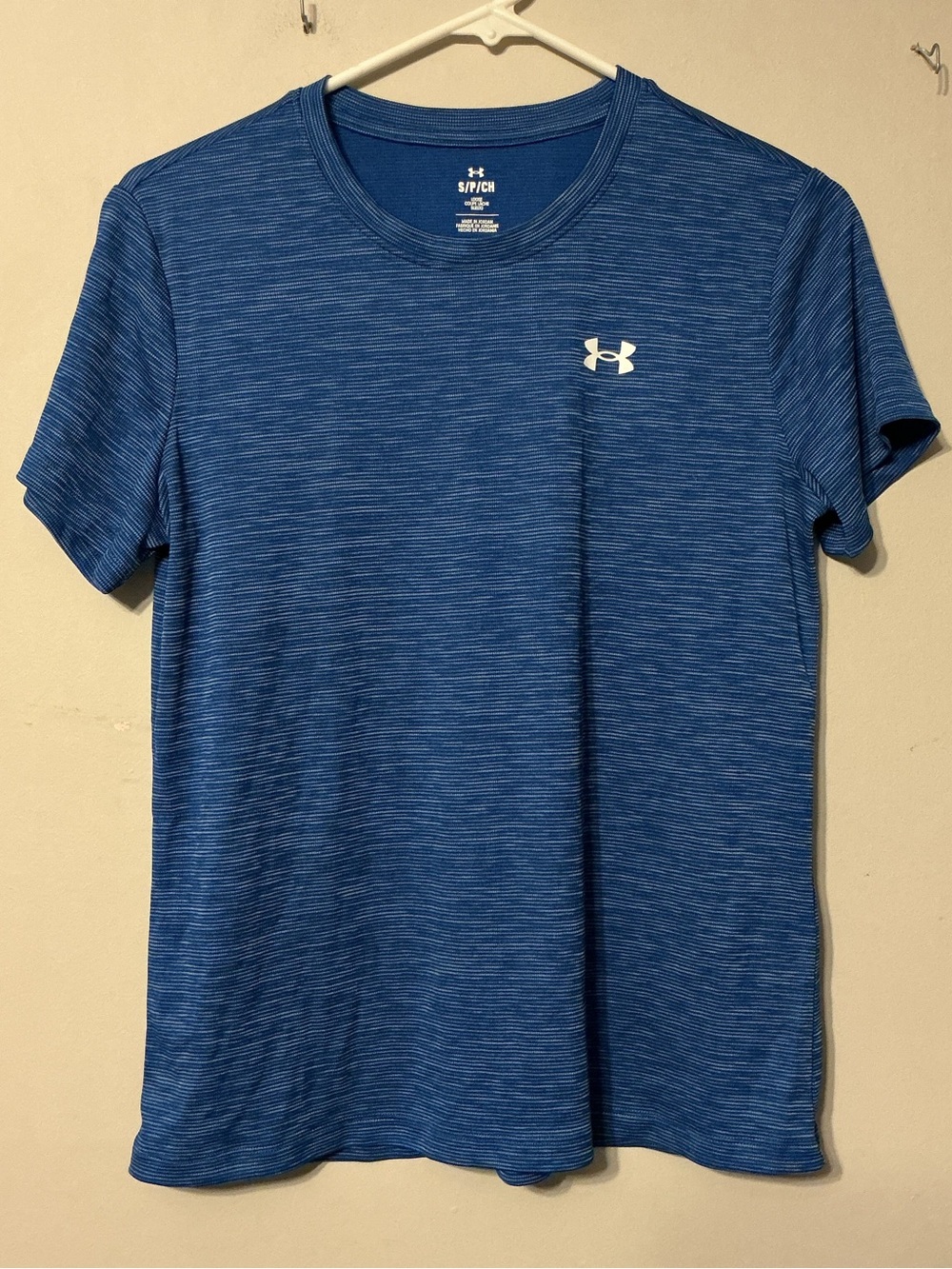 Under Armour Blue Athletic T-Shirt